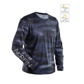 Джемпер NORFIN SUN PRO SHADOW GRAY р.S