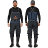 Полукомбинезон забродный NORFIN PILOT BOOTFOOT р.45-XL с сапогами 82231-45-XL