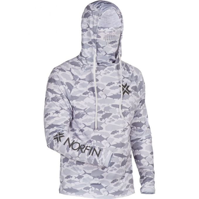 Джемпер NORFIN SUN PRO GUARD HOODIE GRAY р.M 132302-M