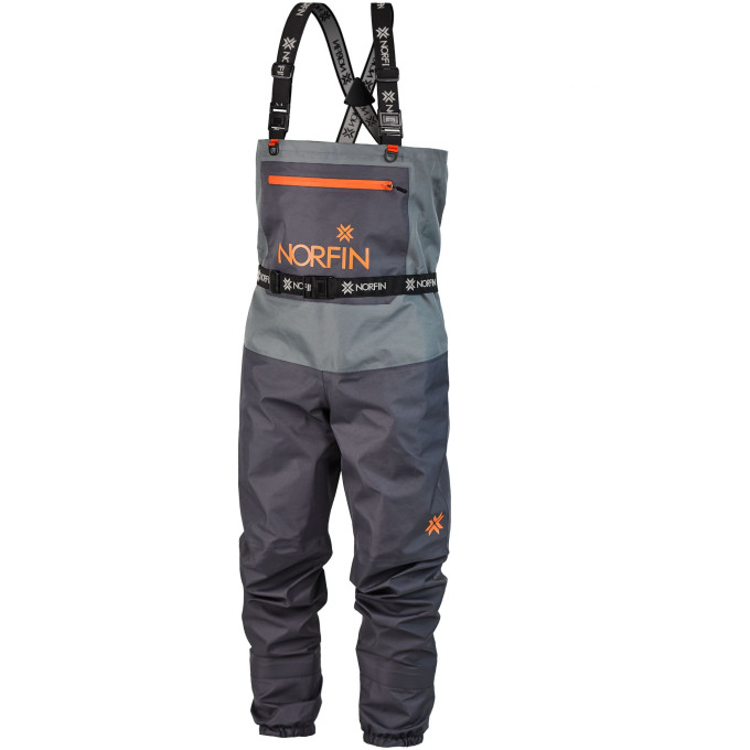 Полукомбинезон забродный NORFIN PILOT STOCKINGFOOT GRAY р.XLL 83329-04XL-L